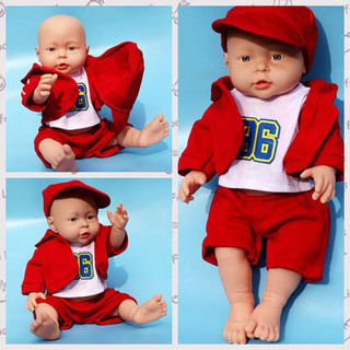 Búp Bê Silicon Mô Phỏng Em Bé Sơ Sinh - Cao 42 cm