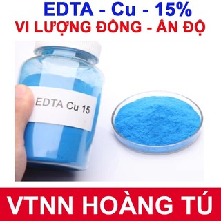 Vi lượng Đồng Chelate (Cu-EDTA-15) tan hoàn toàn trong nước