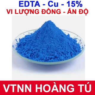 Vi lượng Đồng Chelate (Cu-EDTA-15) tan hoàn toàn trong nước