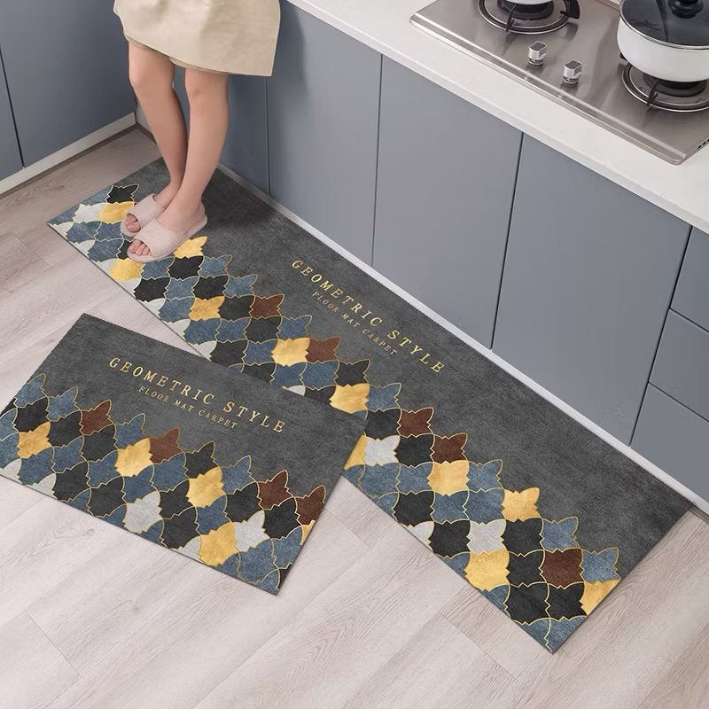 Bộ 2 thảm bếp cao cấp 120x40 và 60x40