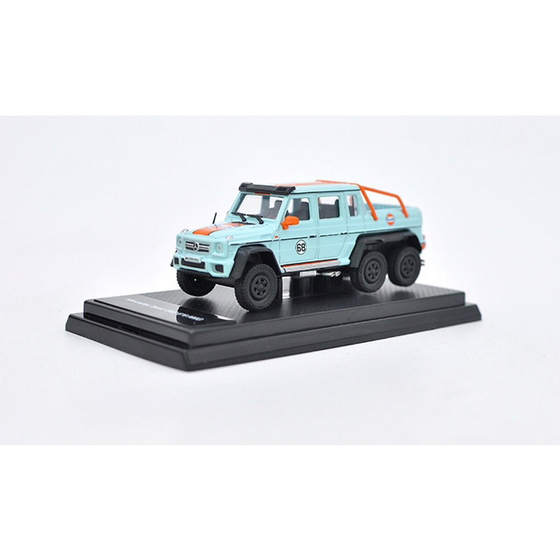 Xe mô hình 1/64 Mercedes Benz G63 6X6 AMG Gulf Version