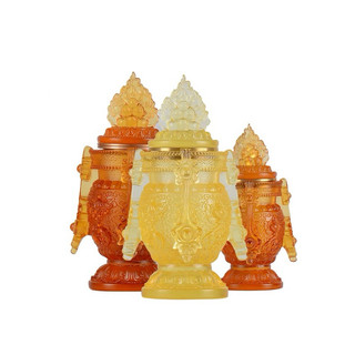 Bảo Bình liuli đựng xá lợi - pháp bảo