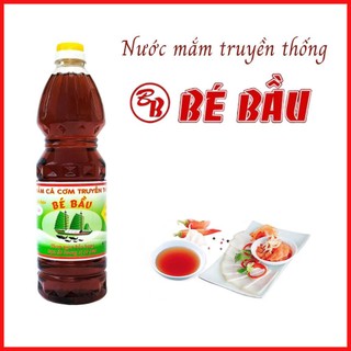  1 chai nước mắm kho chai nhựa 1 lít 