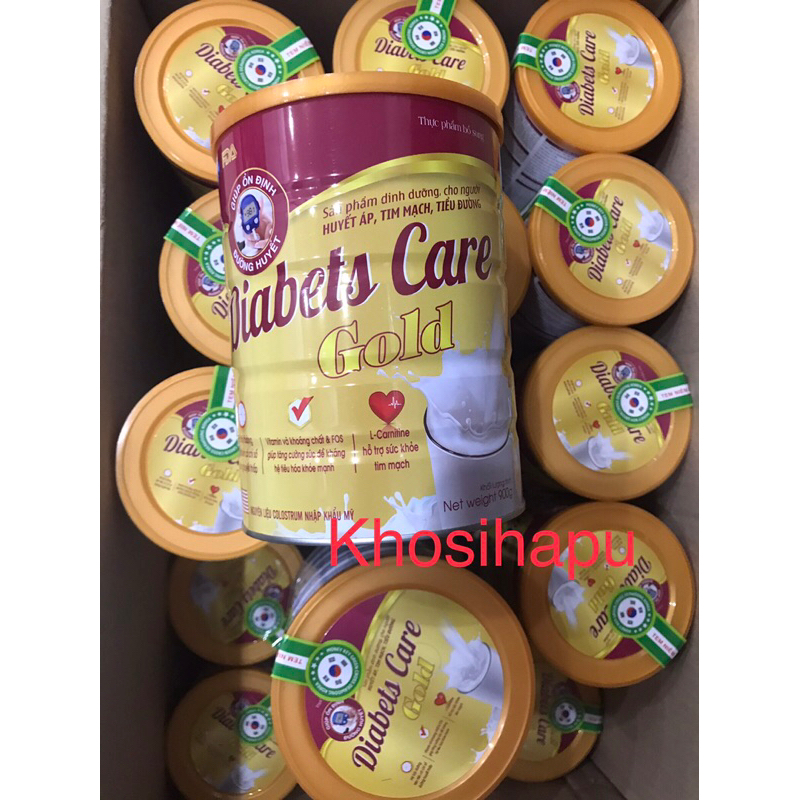 [Hộp 900g] Sữa Tiểu Đường Diabests Care Gold Bổ sung vitamin và khoáng chất giúp tăng cường sức đề kháng hệ tiêu hóa
