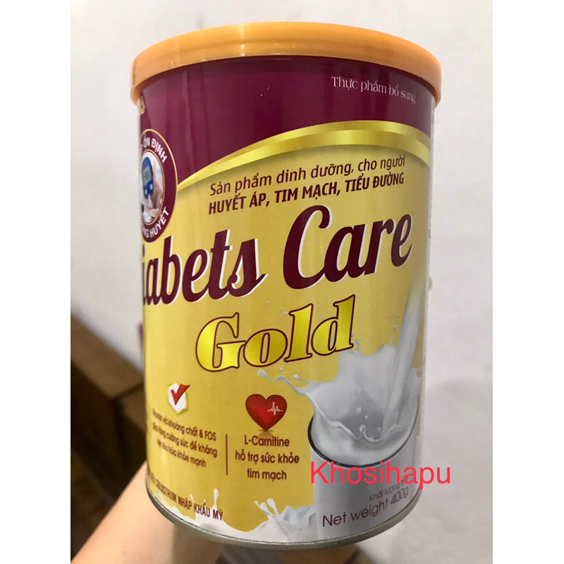 [Hộp 900g] Sữa Tiểu Đường Diabests Care Gold Bổ sung vitamin và khoáng chất giúp tăng cường sức đề kháng hệ tiêu hóa