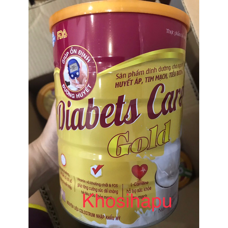 [Hộp 900g] Sữa Tiểu Đường Diabests Care Gold Bổ sung vitamin và khoáng chất giúp tăng cường sức đề kháng hệ tiêu hóa