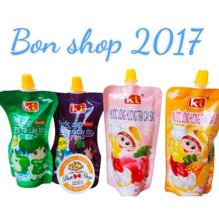 5 BỊCH NƯỚC ÉP TRÁI CÂY ĐỦ VỊ THƠM MÁT