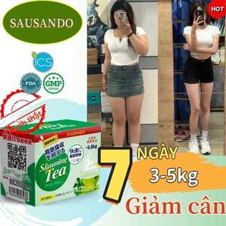SAUSAND'O*Tea Trà giảm cân Nhật Bản chính hãng | Tăng cường đốt cháy mỡ và trao đổi chất mạnh mẽ | Mua 5 hộp tặng 1 hộp
