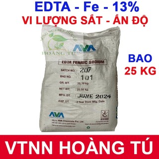 Phân vi lượng sắt Chelate (Fe-EDTA-13) GÓI 1kg