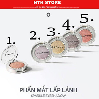  Nhũ Mắt Klavuu Ngọc Trai Hàn Quốc gồm 5 Màu Chính Hãng Chuyên Dùng Makeup 