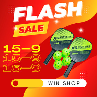 Bộ 2 pickleball Vợt Và 4 Quả Bóng Pickleball Kèm túi đựng Phụ Kiện Thể Thao