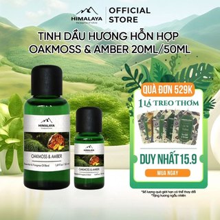 Tinh dầu Himalaya hương hỗn hợp Oakmoss & Amber 20ml/50ml