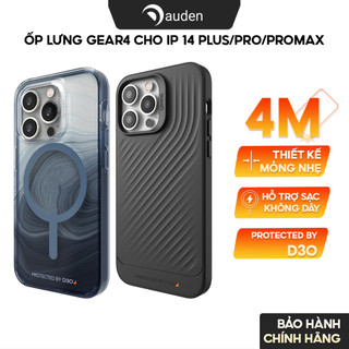  Ốp lưng bảo vệ chống sốc GEAR4 hỗ trợ sạc Mag-safe cho i-Phone 14 plus pro promax - Hàng chính hãng 