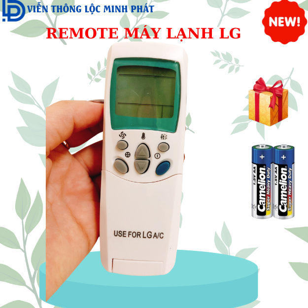 Điều khiển điều hoà LG, remote máy lạnh LG - Tặng kèm pin