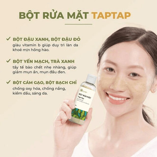 Combo Rửa Mặt 2 Bước Sạch Sâu Gồm Bột Rửa Mặt Và Dầu Tẩy Trang 3S Cỏ Mềm