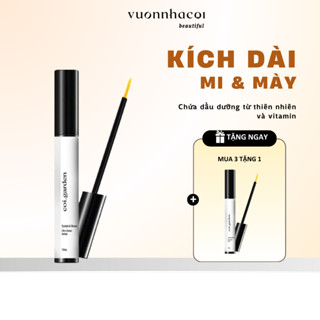 Dưỡng mi, mày tinh chất bồ kết hoa rum 100% thiên nhiên 10ml VƯỜN NHÀ CỘI kích mọc, dài nhanh, an toàn