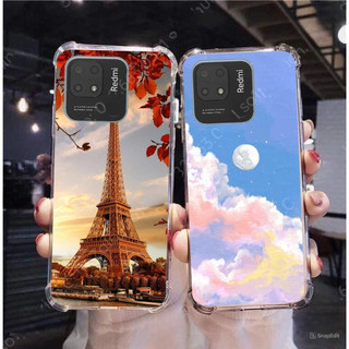 Ốp lưng Xiaomi Redmi 10C / Poco C40 dẻo trong chống sốc in hình phong cảnh , sắc nét đẹp