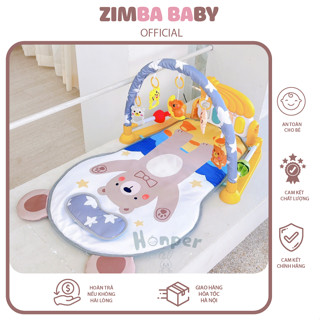 Thảm Đàn Honper HP820 Thảm Đàn Voi Gấu Thỏ Đáng Yêu Món Đồ Chơi Đầu Đời Cho Bé