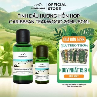 Tinh dầu Himalaya hương hỗn hợp Caribbean Teakwood 20ml/50ml