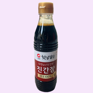 Nước Tương Hàn Quốc Deasang 500ml - Làm Trứng Ngâm Tương