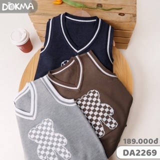 Áo Len Gile bé trai Dokma DA2269 cho bé 2-6 tuổi