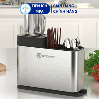 Hộp đựng dao kéo vá sạn bằng inox 304 cao cấp có đáy thoát nước