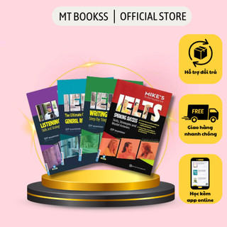 Sách - Combo Trọn Bộ 4 cuốn General Ielts Mike