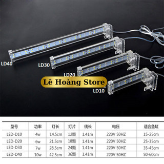 Đèn Led Bể Cá Cảnh dài 15 - 60cm