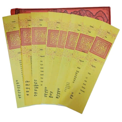Sớ Cúng Đất đai [Sớ Thành Hoàng,Động thổ,Đất đai ]- Giao Từ 5 Sớ