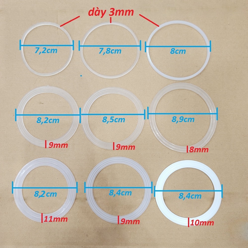 Gioăng Ron máy xay sinh tố các loại, giá rẻ