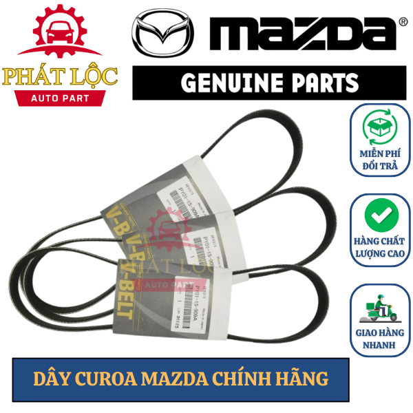 Dây curoa tổng, dây bơm Mazda 2 2015-2022, Mazda 3 2015-2022, Mazda 6 2015-2022, Cx-5 2015-2022 ( Ma