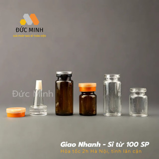  Chai chiết serum chai chiết mỹ phẩm màu nâu  màu trong,chai chiết 5ml 10ml 