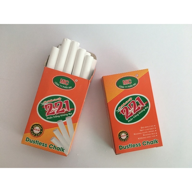 SET 5 Hộp Phấn Mic 221 Trắng Đẹp (Hộp 10 Viên)
