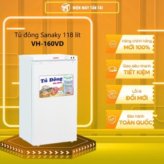 VH-160VD - Tủ đông Sanaky 118 lít VH-160VD - HÀNG CHÍNH HÃNG - TOÀN QUỐC