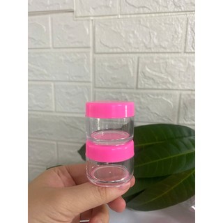 hủ 20g trong nắp màu hồng : lòng kem 20g