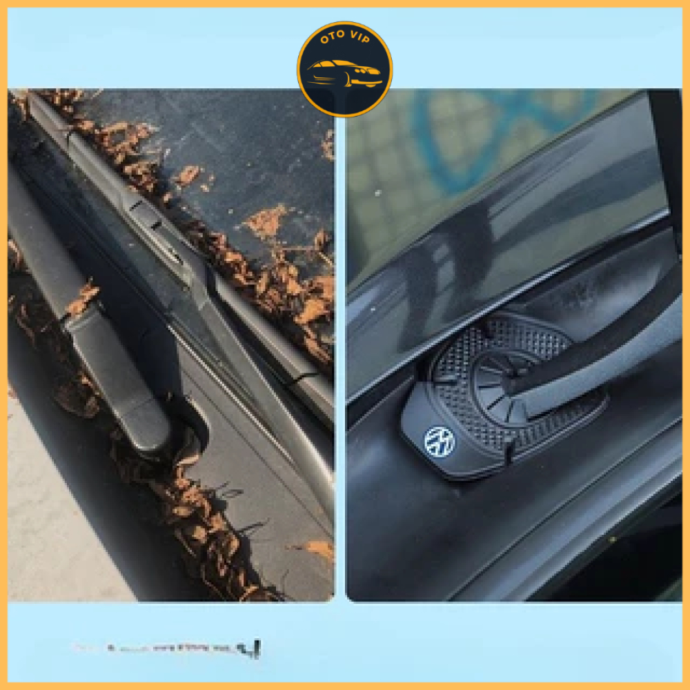 Bộ 2 miếng cao su bảo vệ cần gạt mưa khỏi lá cây, bụi bẩn dễ dàng lắp đặt phù hợp tất cả các dòng xe hơi