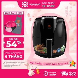  Nồi Chiên Không Dầu Cơ Hawonkoo AFH-045 4.5 Lít 1500W Bảo Hành 12 Tháng