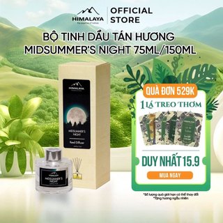 Bộ tinh dầu tán hương Himalaya hương Midsummer's Night 75ml/150ml