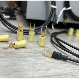 Dây Mass (Ground) thoát nhiễu cho mâm than LP, dây teflon đồng mạ bạc