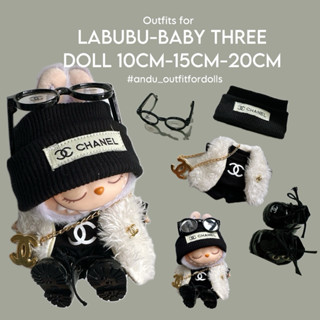 (Hỏa Tốc Có Sẵn) Quần áo cho Labubu, Babythree - búp bê doll 10cm,15cm,20cm...