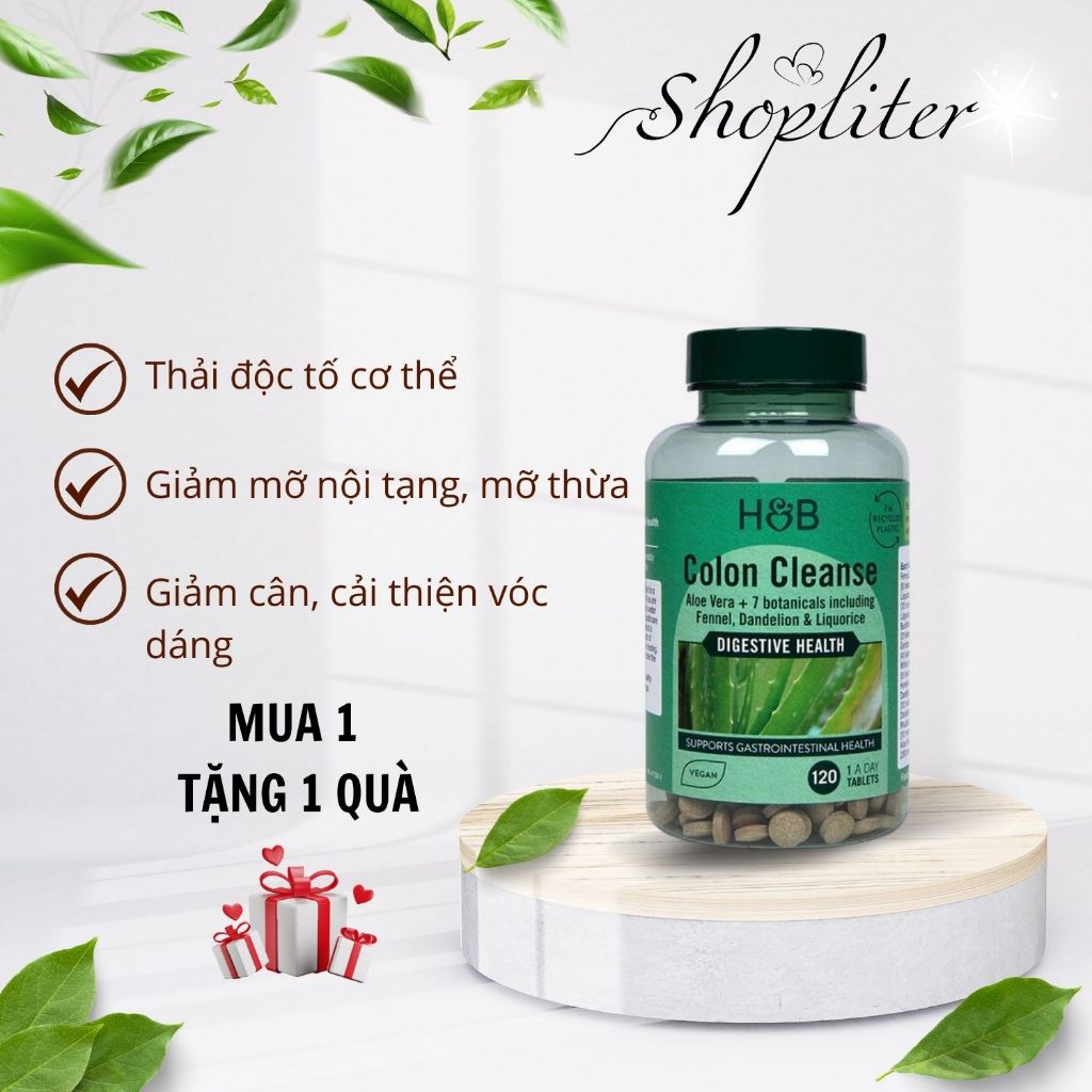 Thải độc ruột Colon Cleanse thải độc cơ thể giảm mỡ nội tạng giảm cân nặng cải thiện vóc dáng đẹp da