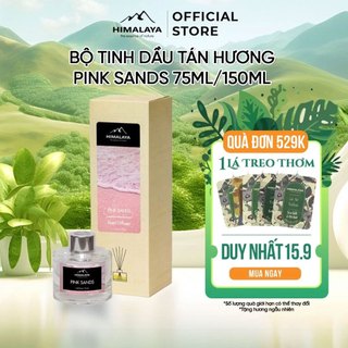 Bộ tinh dầu tán hương Himalaya hương Pink Sands 75ml/150ml