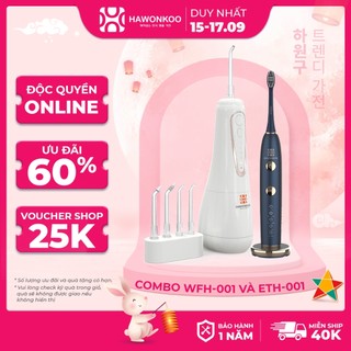  Combo tăm nước WFH-001 và bàn chải điện ETH-001 Bảo Hành 12 Tháng