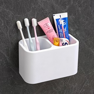 Hộp để bàn chải đánh răng Kệ để đồ phòng tắm hộp đựng kem đánh răng ke nha tam ke nha ve sinh khay đựng đồ trang điểm