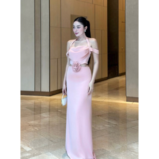 Đầm trễ vai khoét eo cao cấp