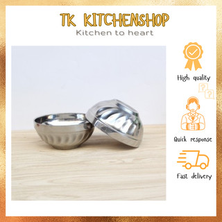 Bát cơm inox 2 lớp Đk 11.5cm ( combo 10 chiếc)