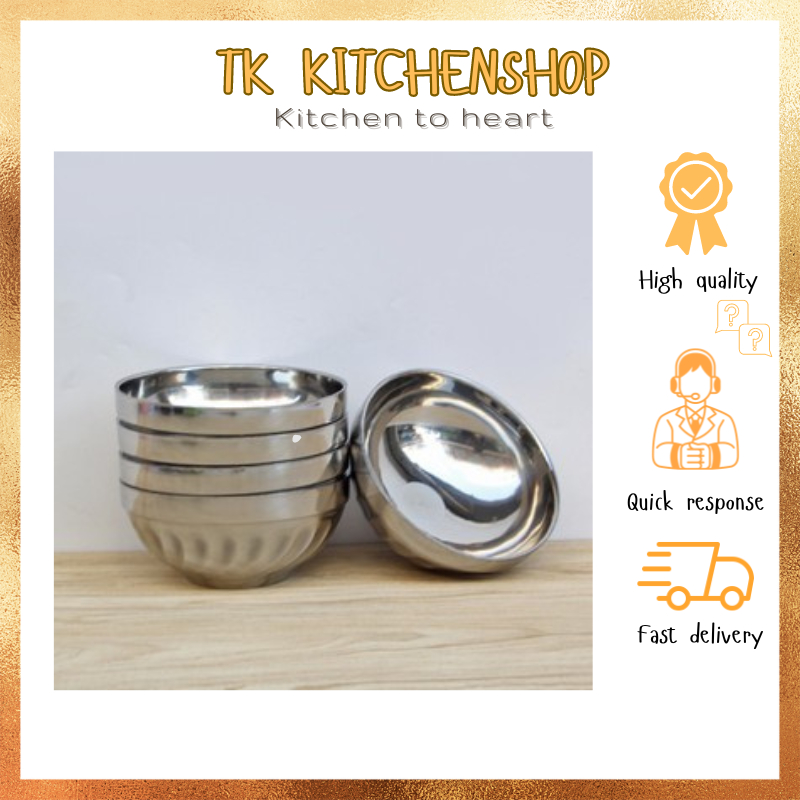 Bát cơm inox 2 lớp Đk 11.5cm ( combo 10 chiếc)