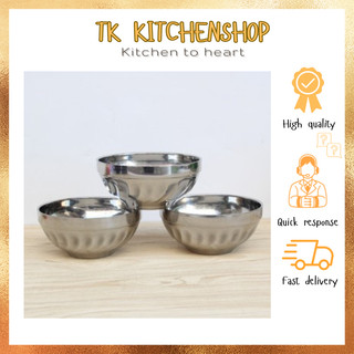 Bát cơm inox 2 lớp Đk 11.5cm ( combo 10 chiếc)