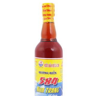 Nước mắm 584 nha trang 40 độ đạm - chai thuỷ tinh 500 ml