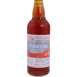 Nước mắm 584 nha trang 30 độ đạm - chai thuỷ tinh 500 ml